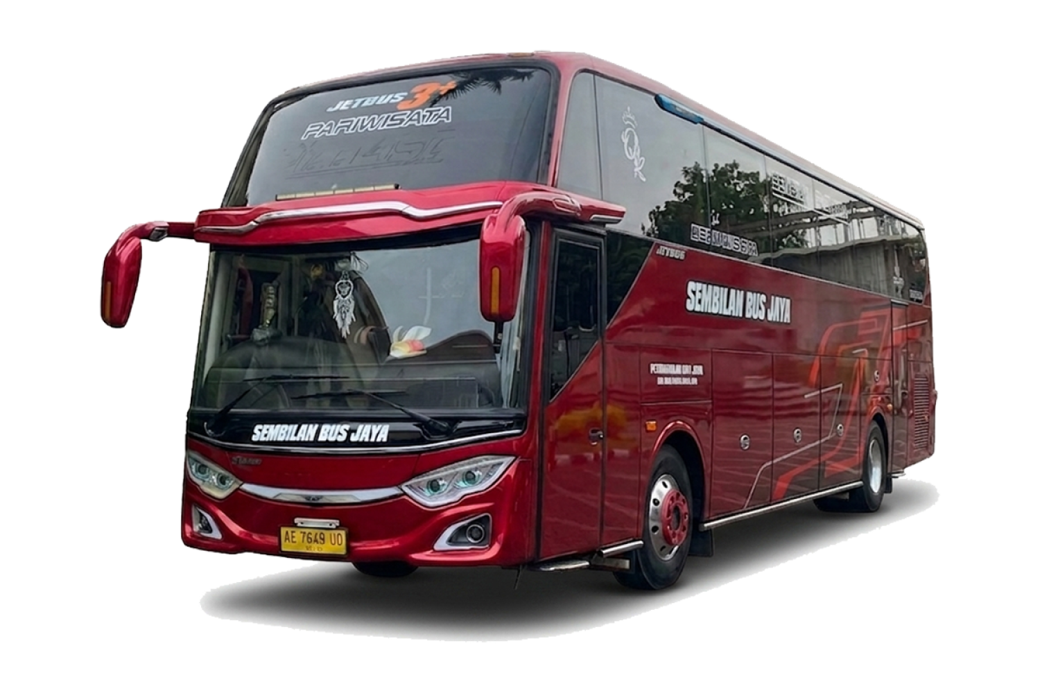 Big Bus Pariwisata 45 Seats Toilet - 45 Seats + Toilet
